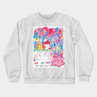 selective distortions 001 Crewneck Sweatshirt